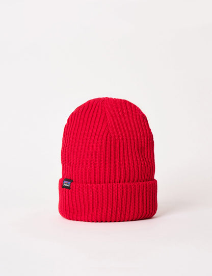 Pata Fishermans Rolled Beanie Hat - Touring Red