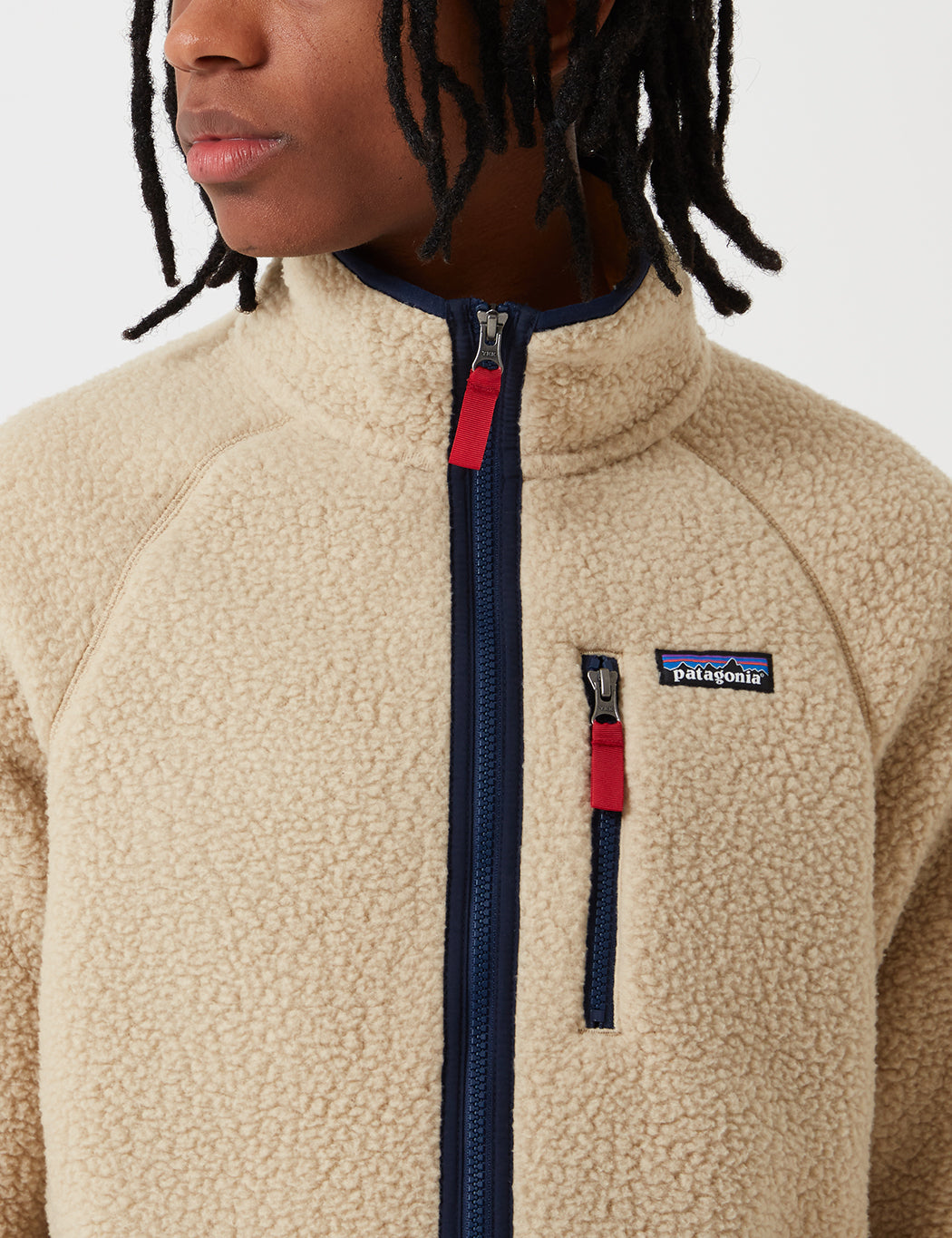 Pata Retro Pile Jacket - El Cap Khaki