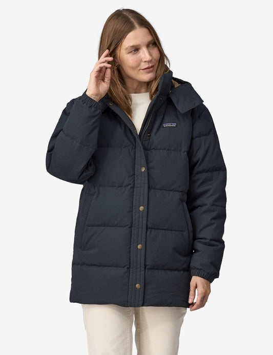 Pata Women's Cotton Down Parka - Pitch Blue