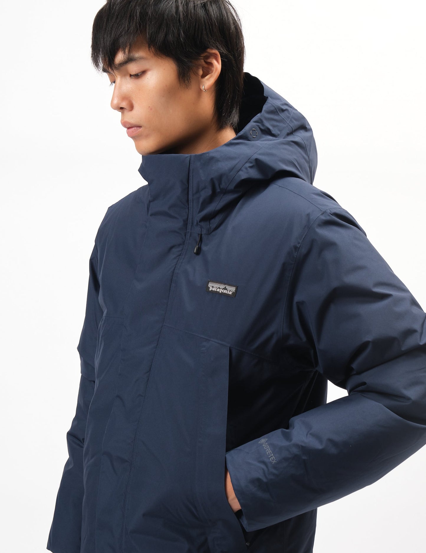 Pata Stormshadow Gore-Tex Parka - New Navy Blue