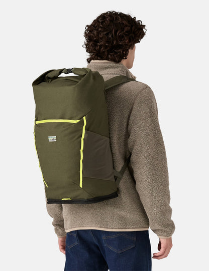 Pata Fieldsmith Roll Top Backpack - Pine Needle Green